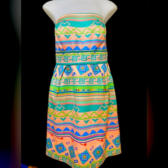 JADE STRAPLESS MINI DRESS - Picture 4 of 6